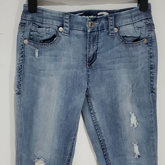 SEVEN7 28x29 Medium Tint Straight Leg Jeans - Picture 2 of 7